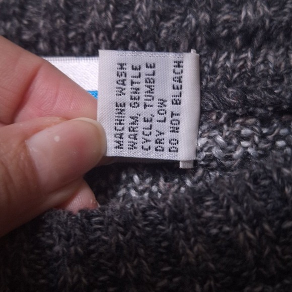 VTG New Era Knit Sweater Mens M USA Made Geometric Crewneck Grandpa Core Retro - Picture 6 of 12